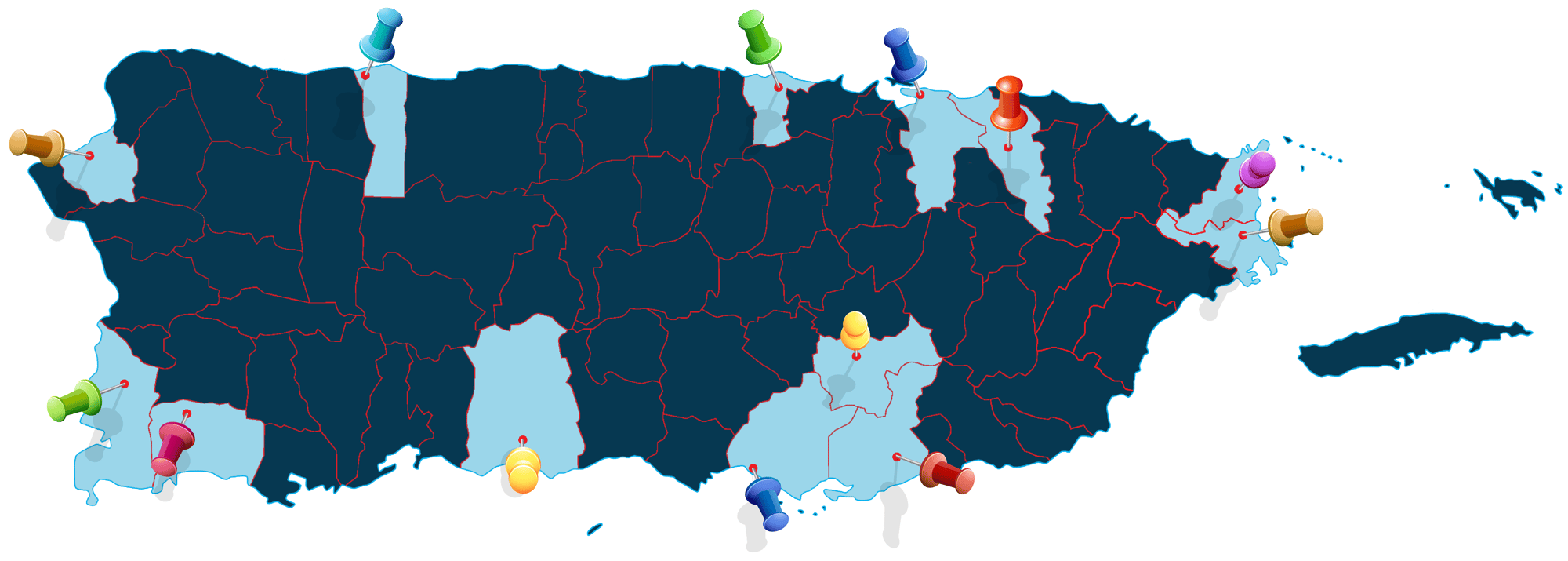 mapa locations